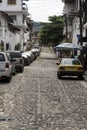 Cobbled street central Puerto Vallarta